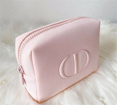 dior travel makeup kit white pink leather case|dior designer handbags women.